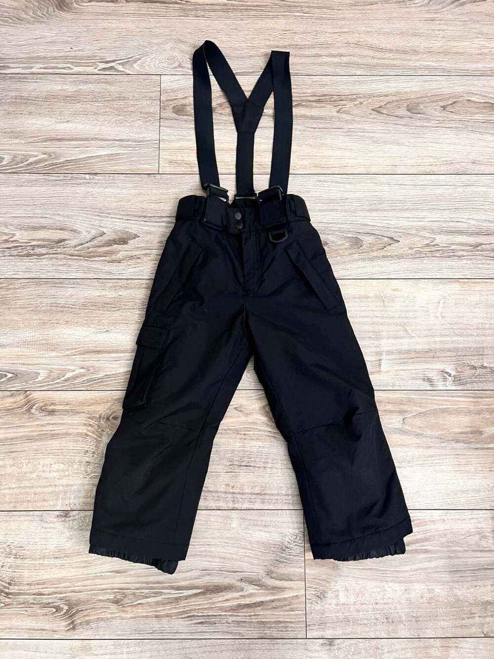 Sport Essentials Ski Pants Size 4 Black Overalls